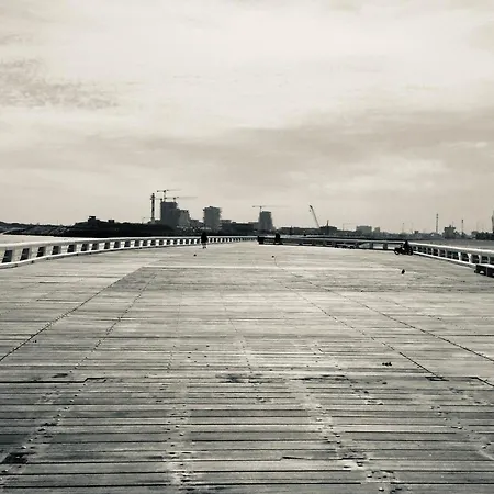 Rustig Met Zeezicht Dicht Bij Het Centrum Ostend